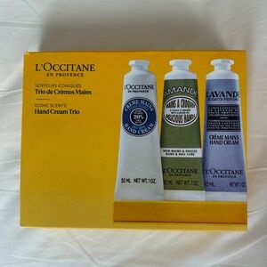 L’occitane hand cream trio